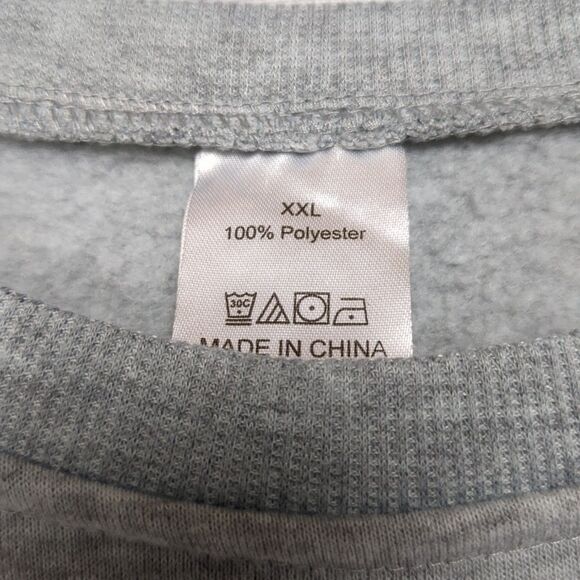 The Original Coors Cowboy Gray Crew Neck Sweatshirt Size XXL Men’s Beer - Picture 4 of 4